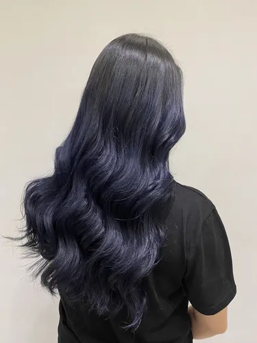 The same customer dyed their hair blue-black 3 times, Bella's ensured that there was no color build up issue