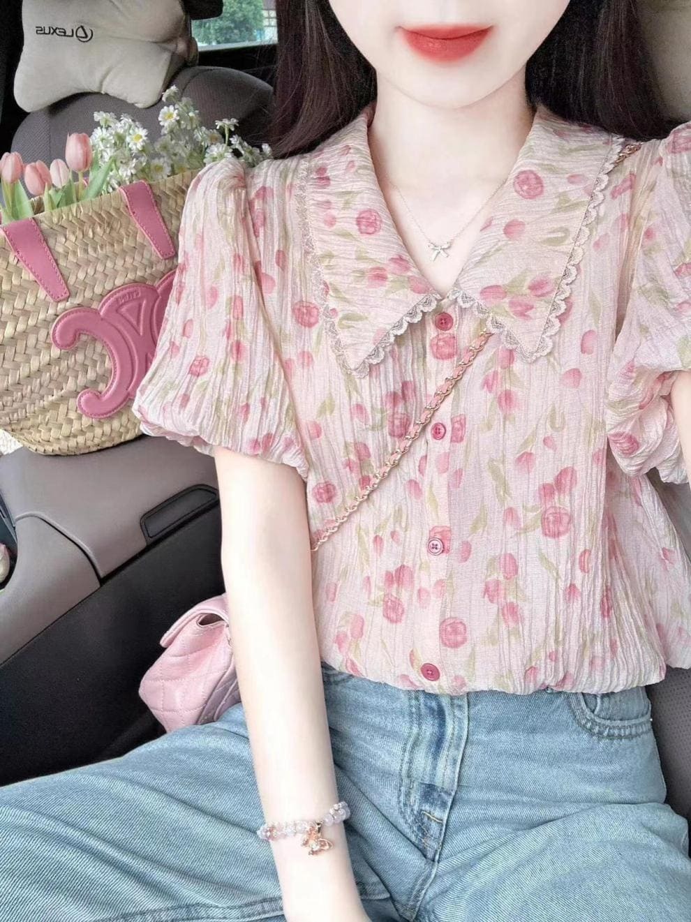 tulip-floral-top