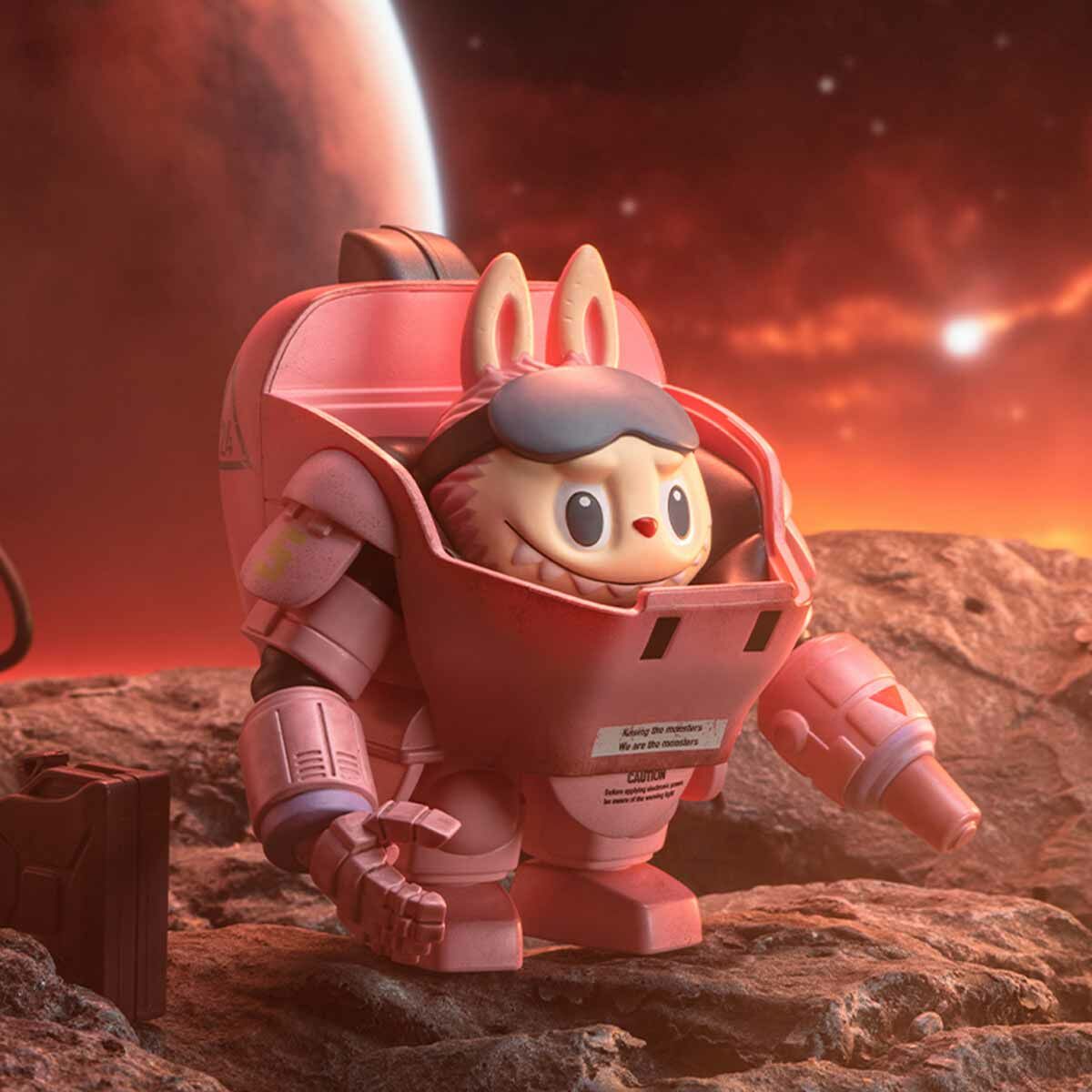 [西門實體門市現貨]POP MART 泡泡瑪特 THE MONSTERS × 橫山宏 Ma.k. 機甲 公仔 盒玩 盲盒【PPMT-022】LABUBU