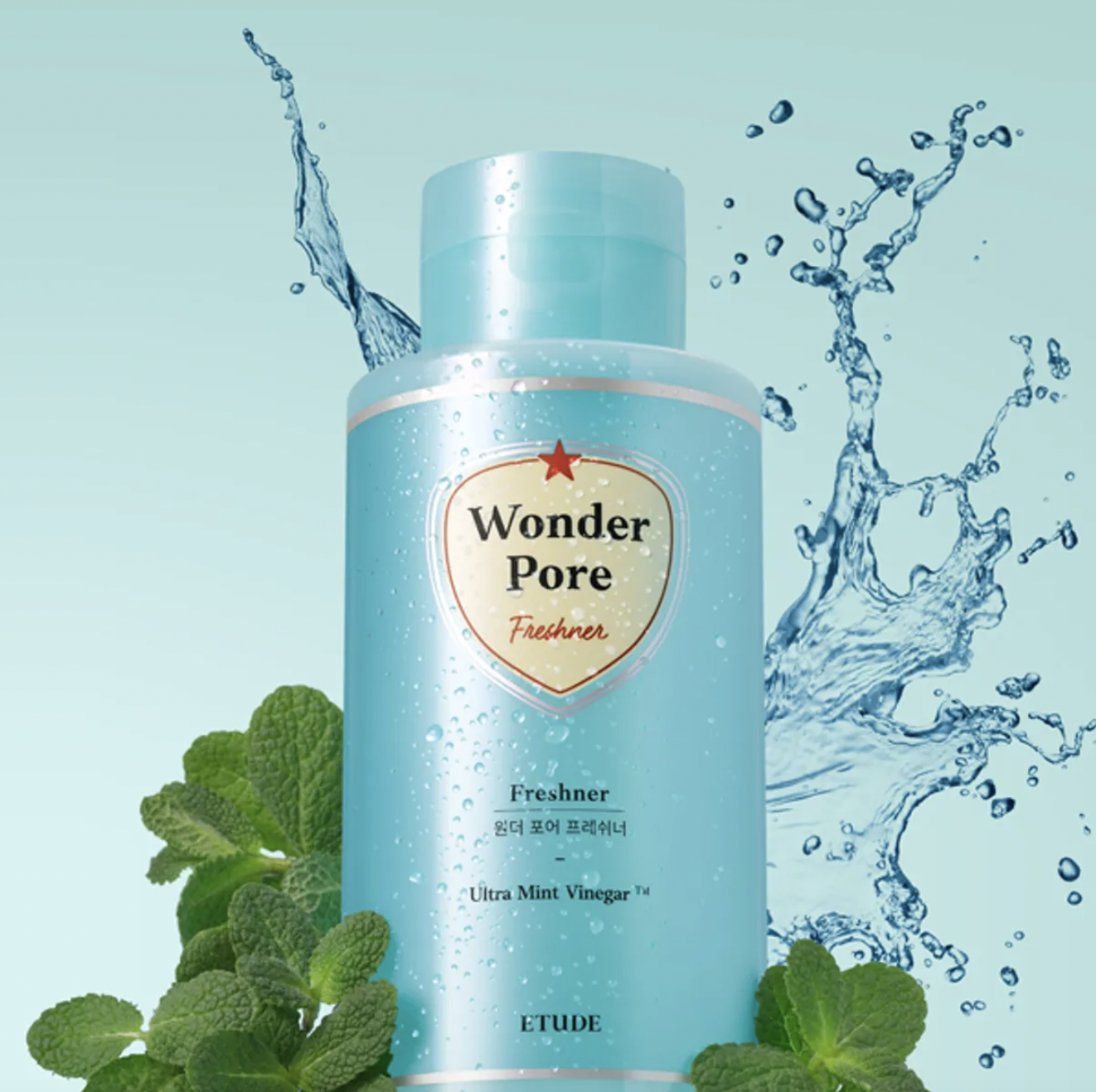 Etude House Wonder Pore Freshner 500ml [Official +250ml Planning Set]