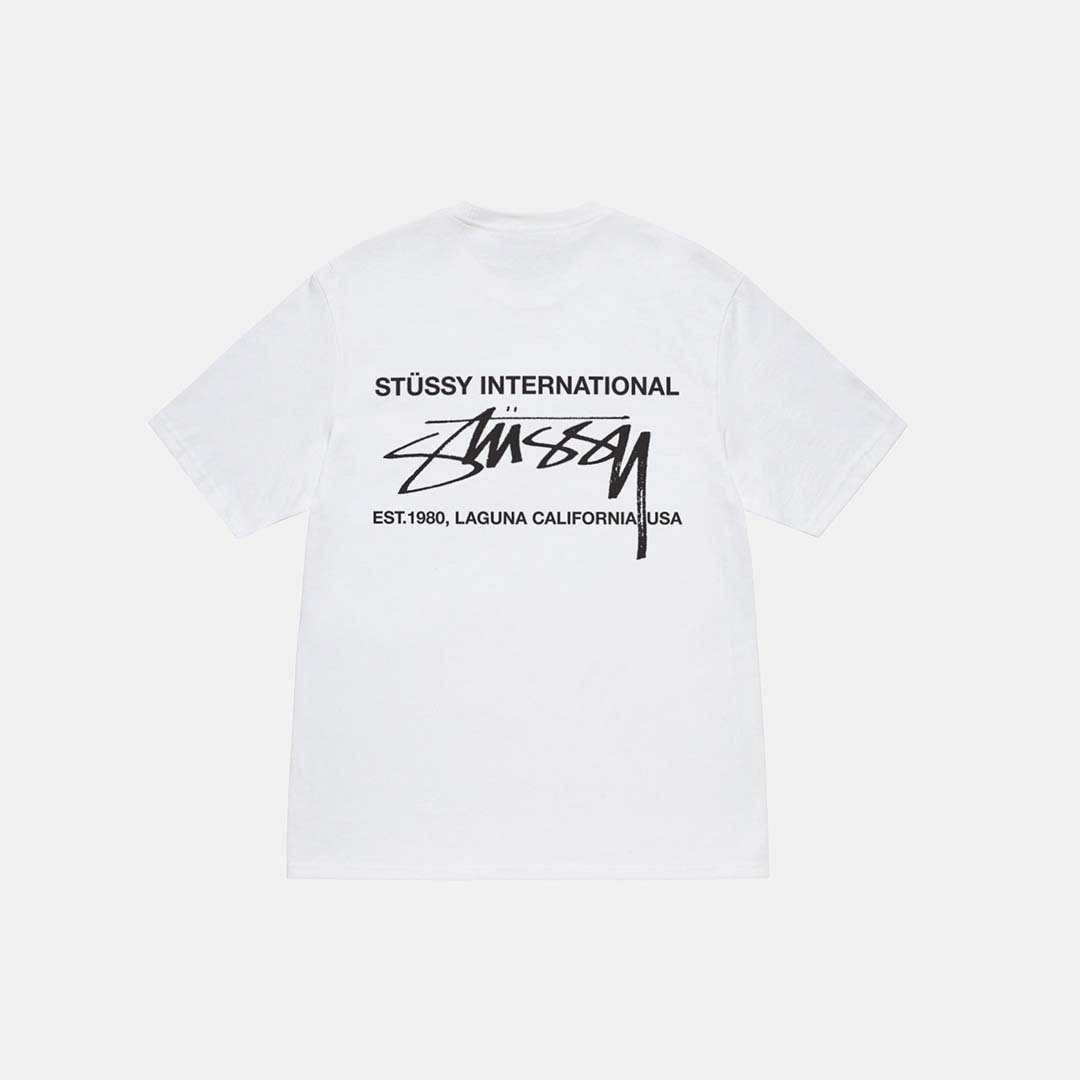 2024AW STUSSY SMOOTH INTERNATIONAL TEE 國際 字體 LOGO 短T 現貨 1905039