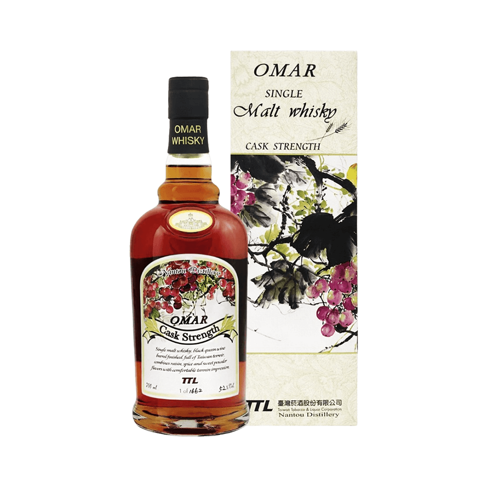 Omar 原桶強度葡萄酒桶單一麥芽威士忌 Cask Strength Single Malt Whisky (Black Queen Wine Barrel Finished)