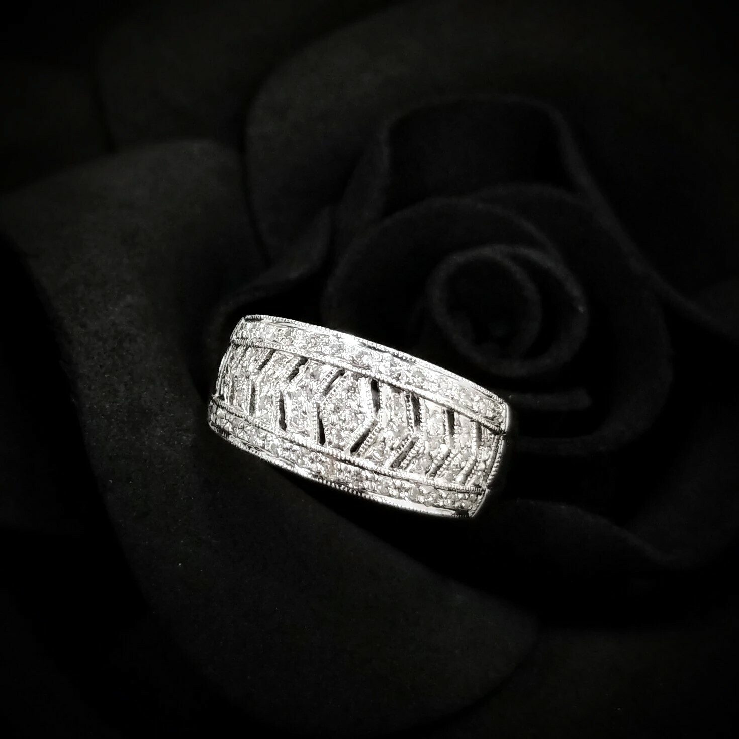 18K White Gold 0.30ct Diamond Ring