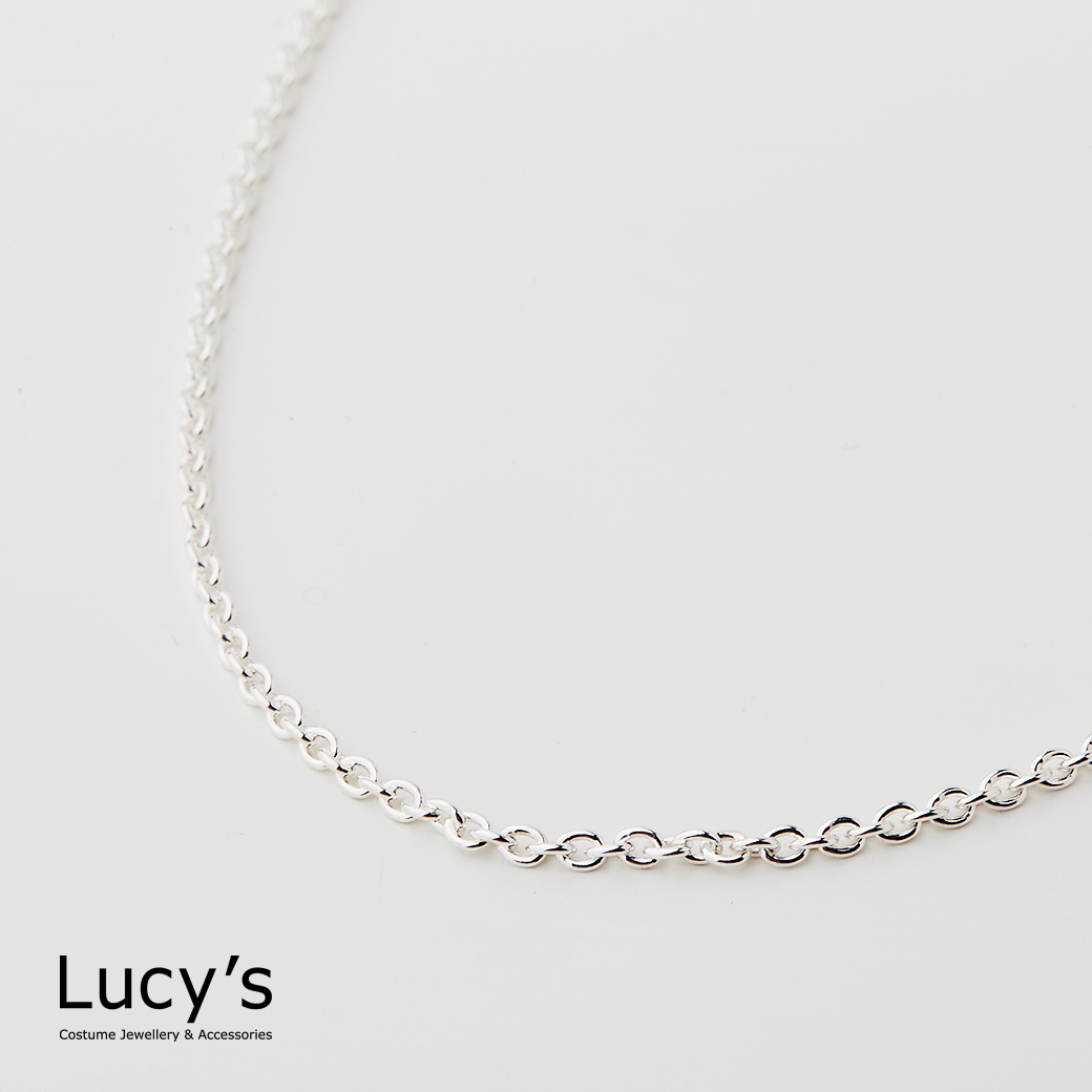 925純銀 圓圈鍊 項鍊 (42426)