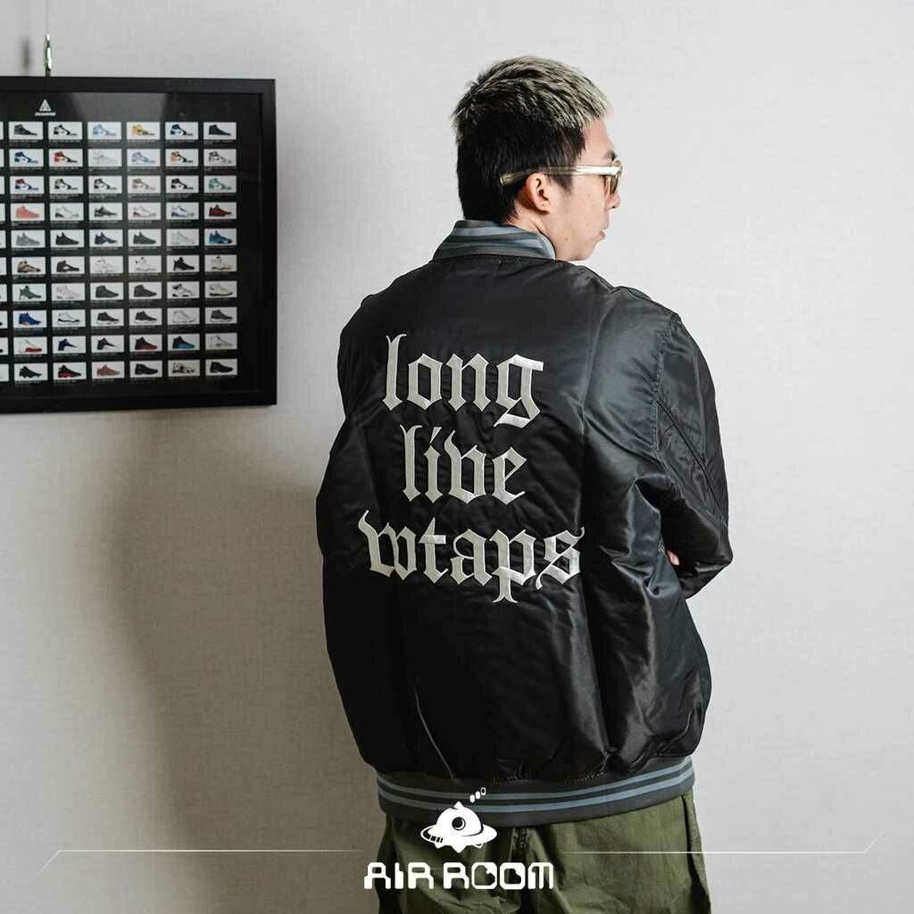 2018SS WTAPS BENCH / JACKET. NYLON. SATIN 2色棒球外套現貨