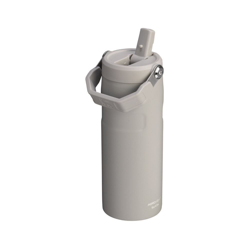 STANLEY 輕重力系列 IceFlow Aerolight 摺疊吸管杯 0.47L / 太空灰