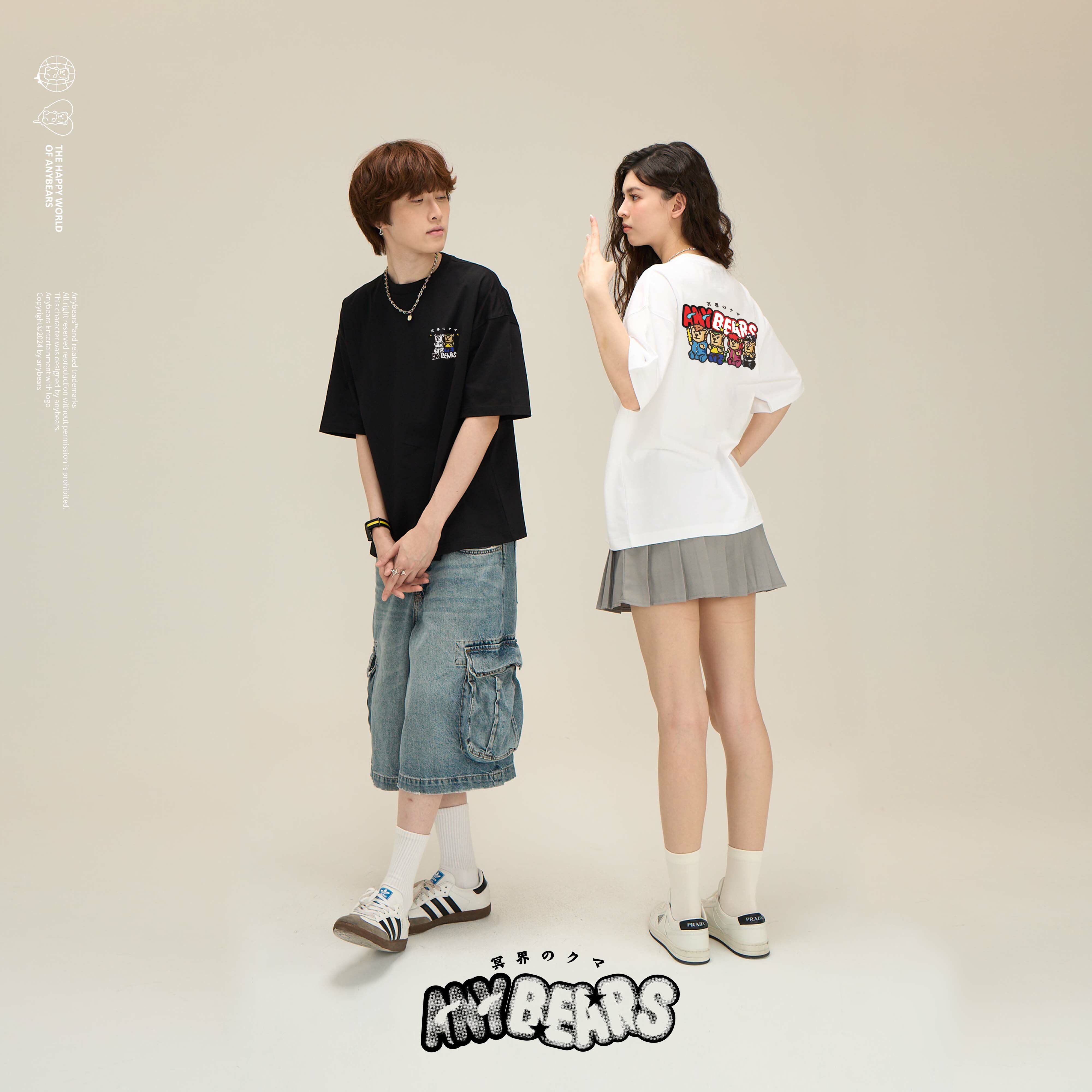 ANYBEARS ® YOYO BEAR 幽遊熊 短Tee