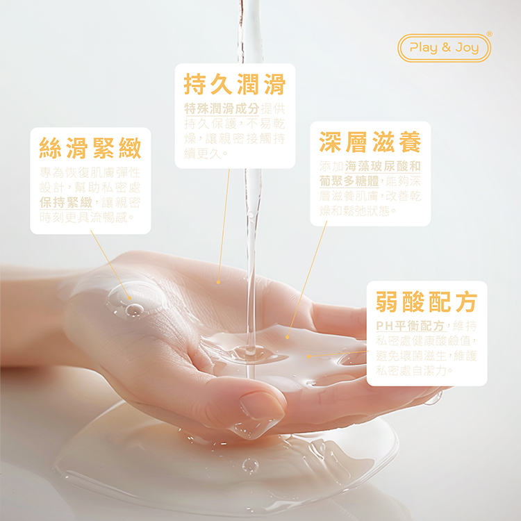 PLAY&JOY 絲滑滋潤 經典款水性潤滑液-100ml