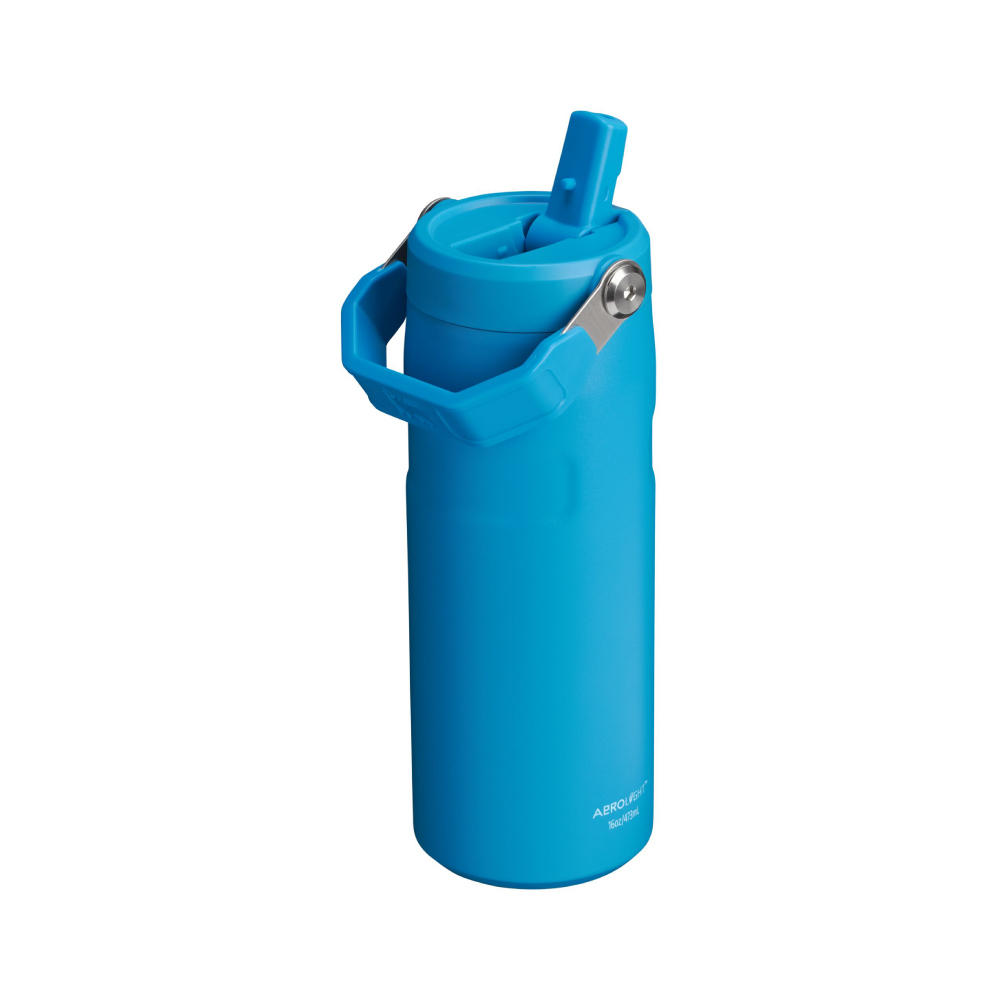 STANLEY 輕重力系列 IceFlow Aerolight 摺疊吸管杯 0.47L / 晴空藍