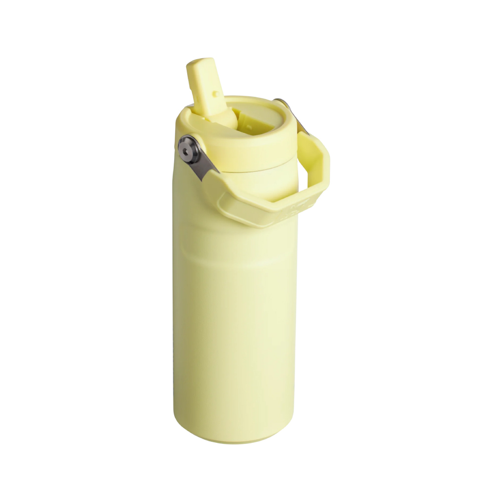 STANLEY 輕重力系列 IceFlow Aerolight 摺疊吸管杯 0.47L / 萊姆黃
