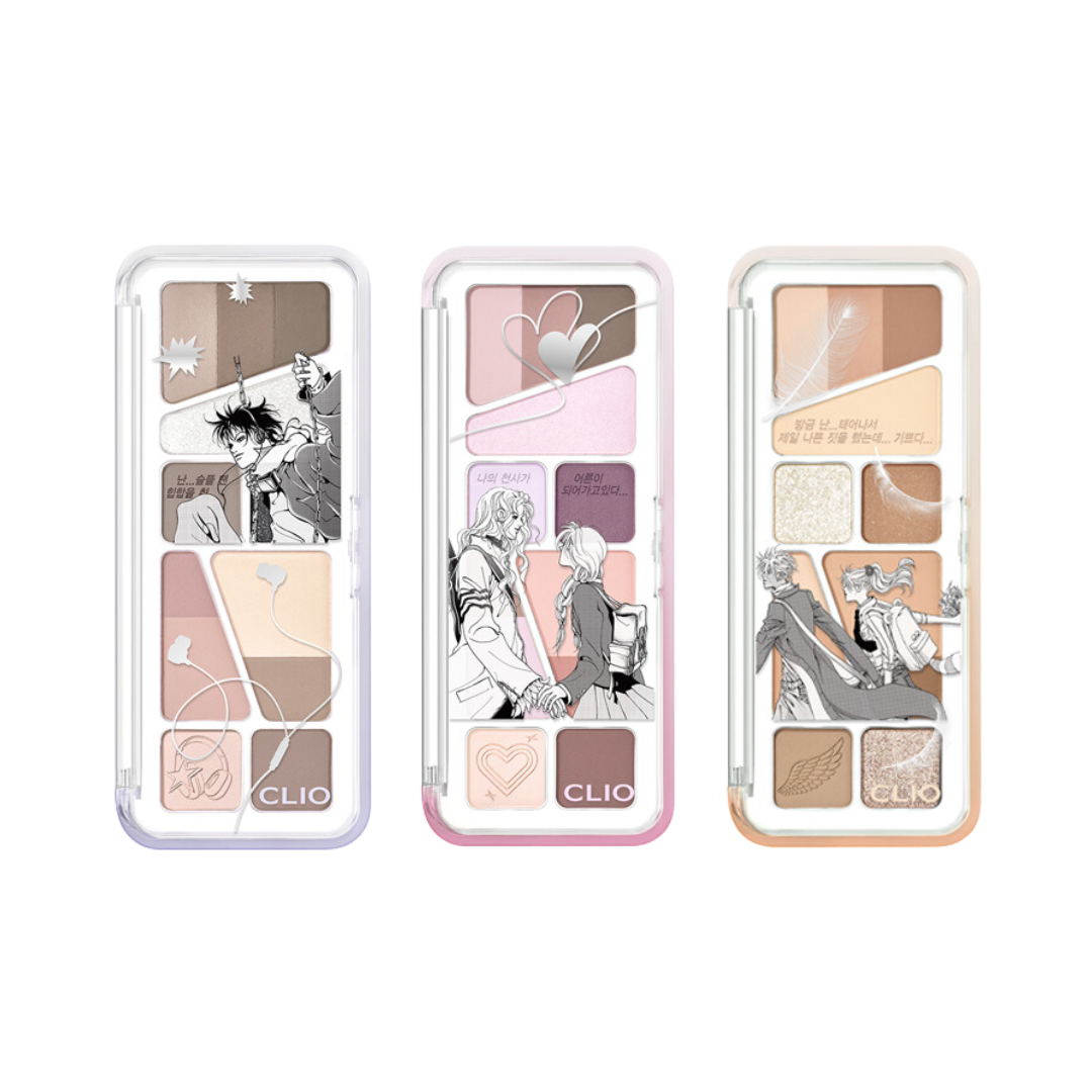 CLIO Pro 12色眼影盤 (15款)