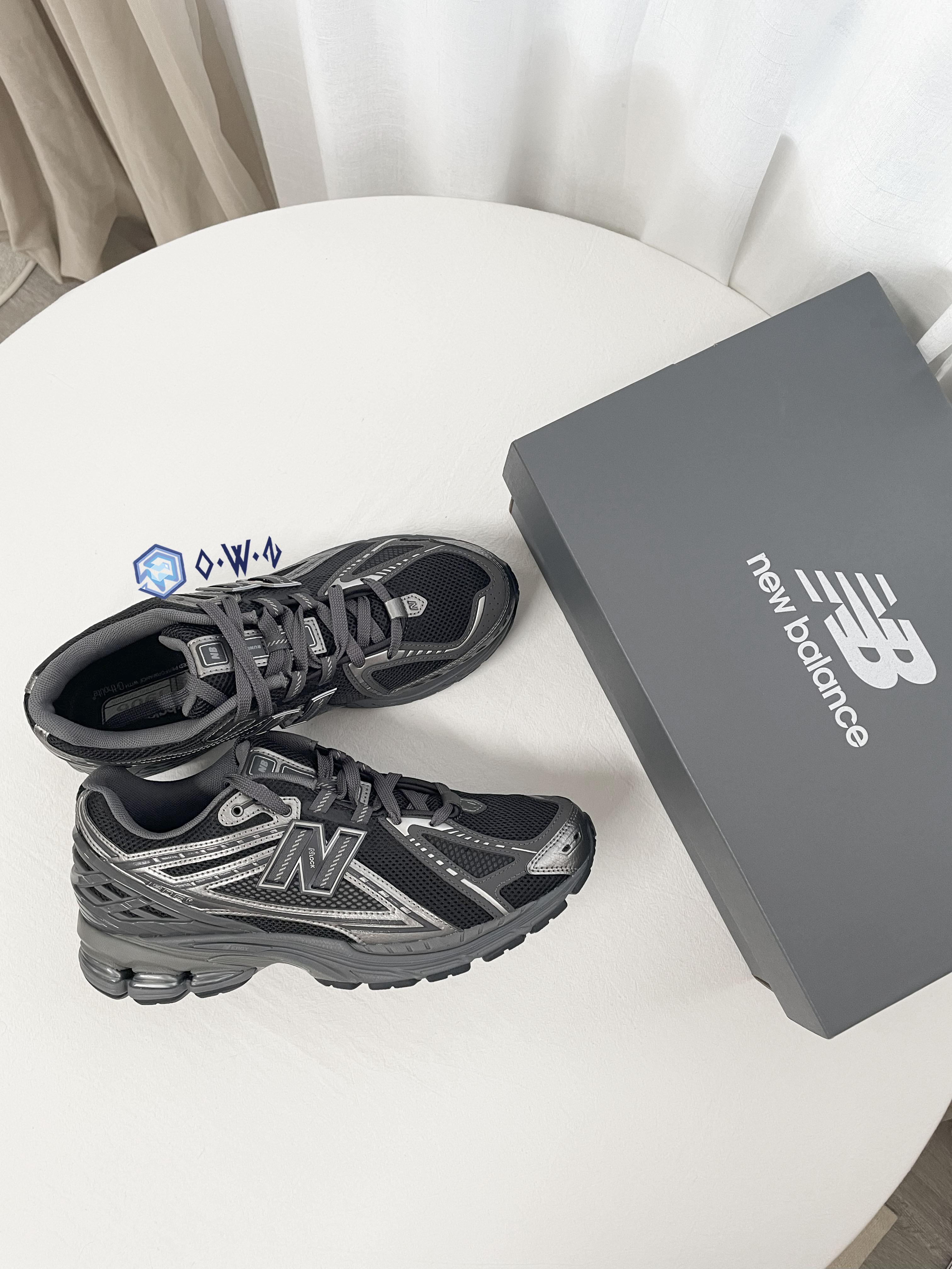 【OWN】New Balance 1906R 透氣 網布 復古 慢跑 球鞋 不分男女 黑銀 M1906RES