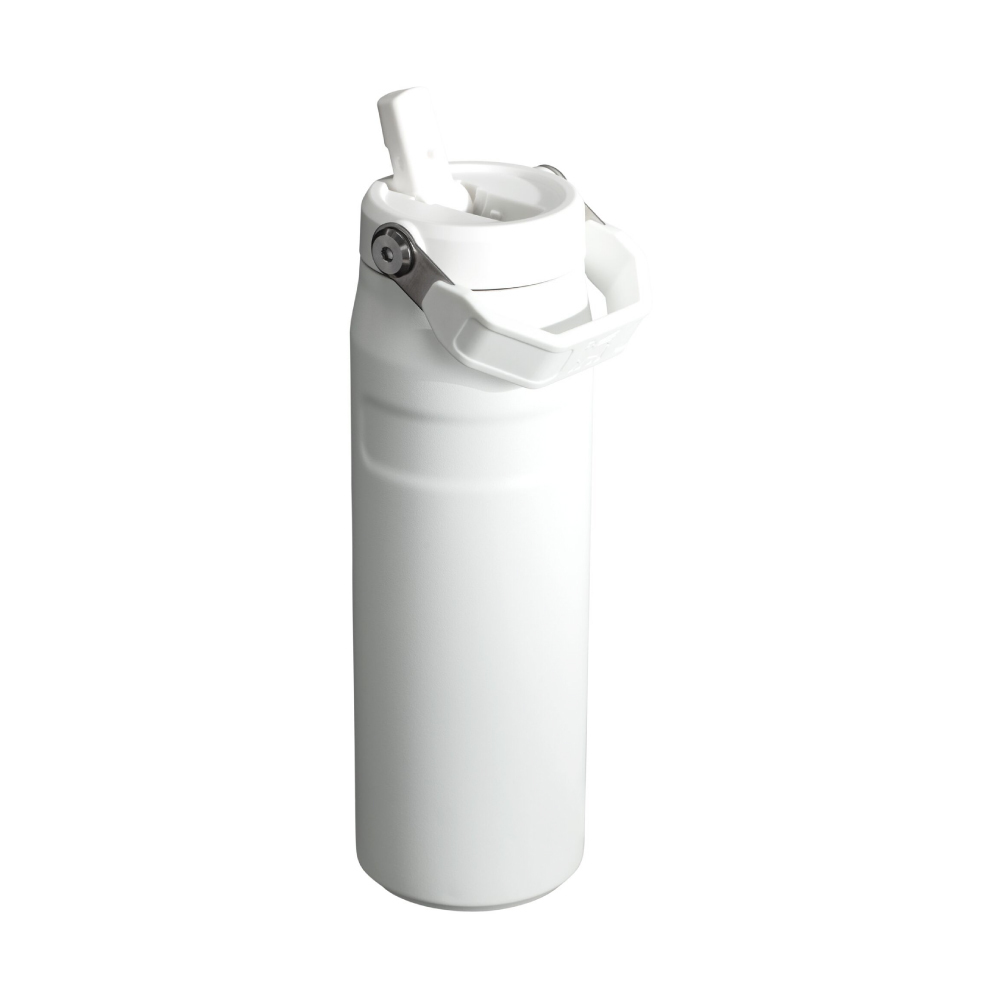 STANLEY 輕重力系列 IceFlow Aerolight 摺疊吸管杯 0.7L / 冰雪白