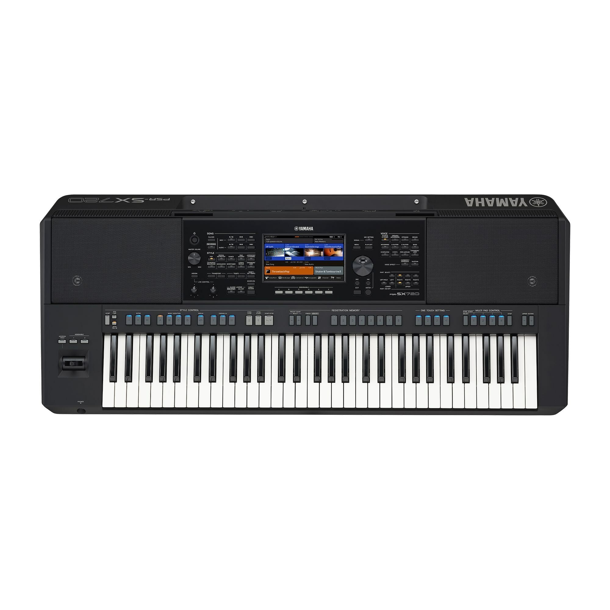 立昇樂器】YAMAHA PSR-SX720 旗艦型61鍵手提型電子琴SX700改款升級