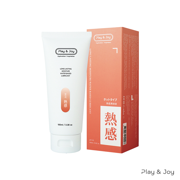 PLAY&JOY 瑪卡熱感 經典款水性潤滑液-100ml