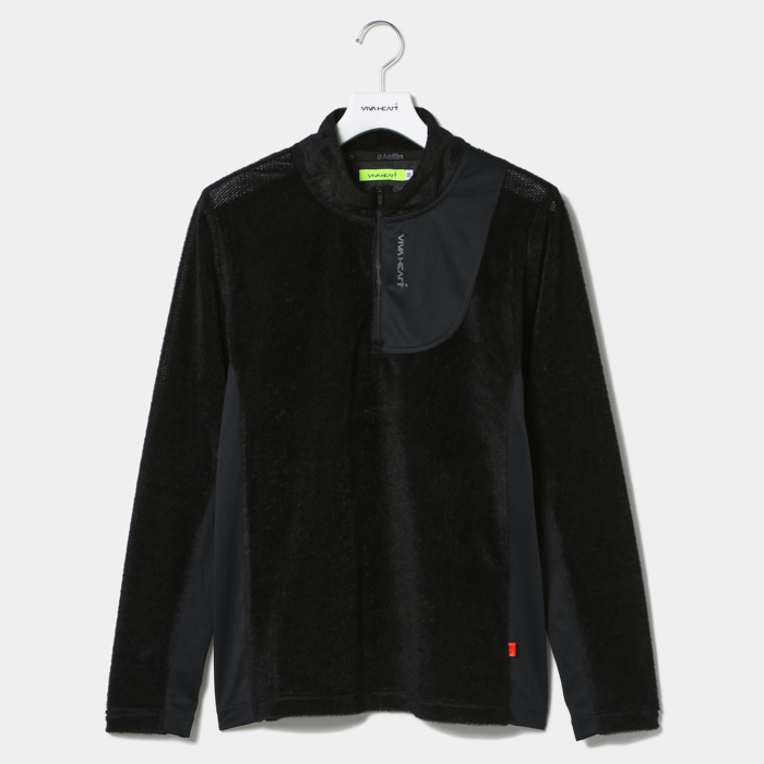 男士-機能性半拉鍊長袖