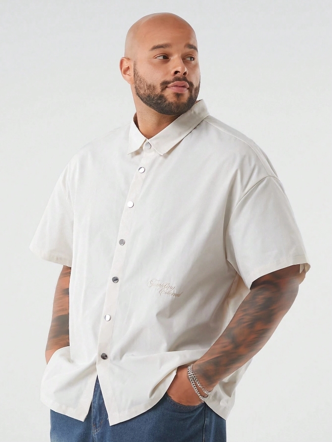 KADMAX大尺碼-春夏短袖襯衫〈CSTS2439〉