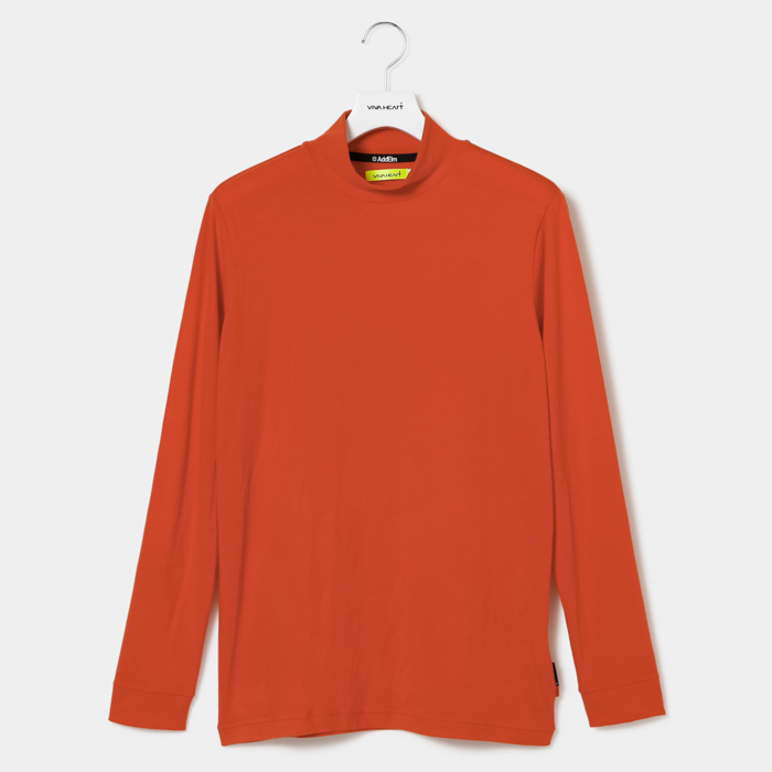 男士-保暖長袖小高領