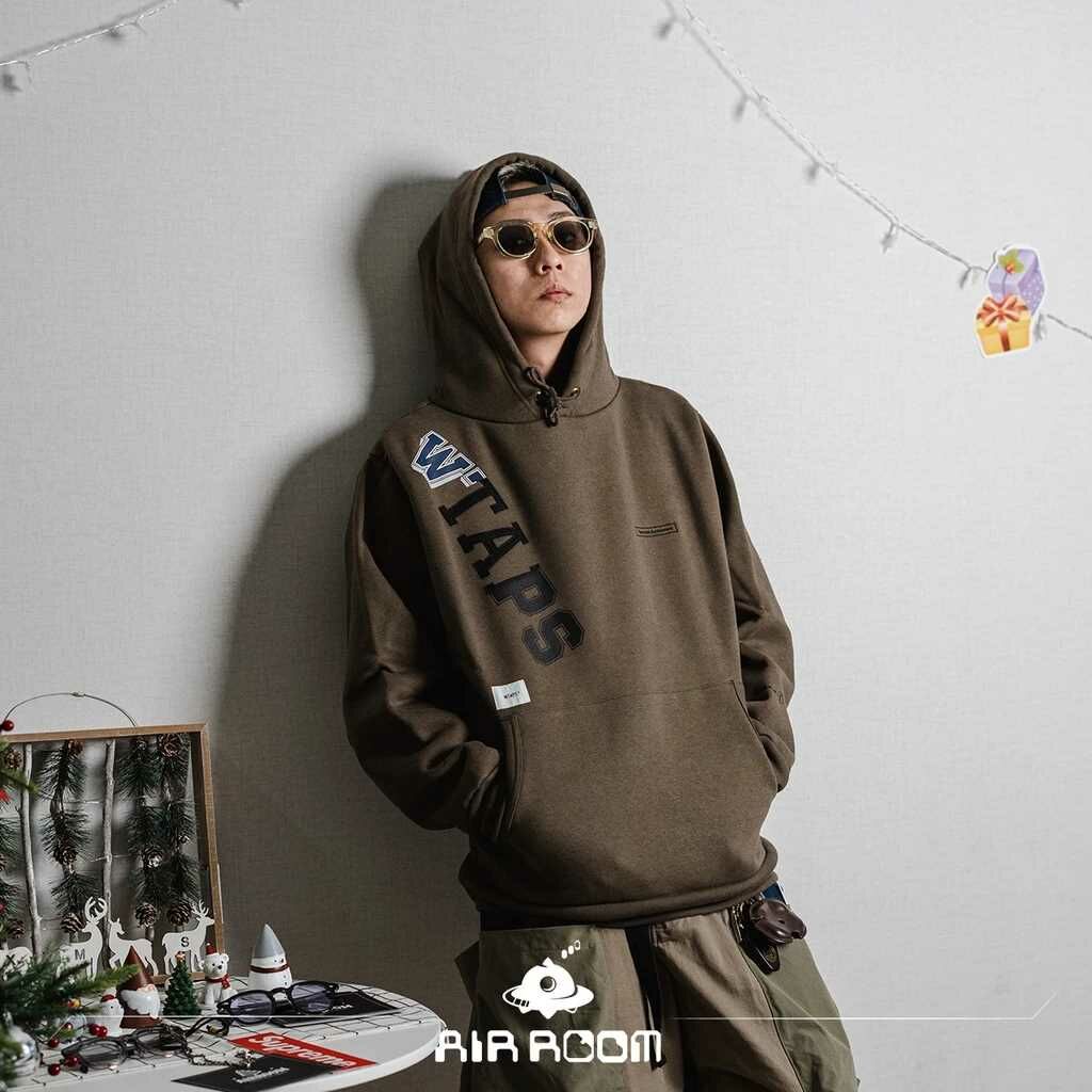 2020AW WTAPS KATZ HOODED COPO 暖棉 刺繡 LOGO 帽T 4色 現貨