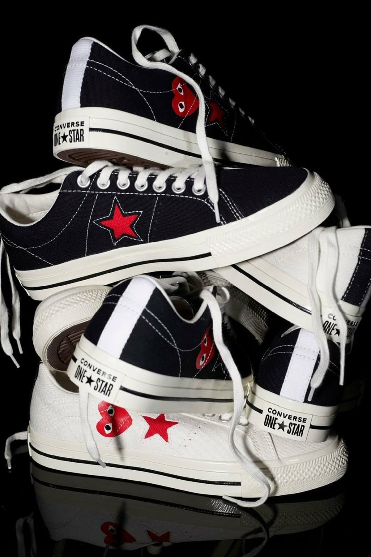 CONVERSE ONE STAR CDG COMME DES GARCONS 川久保玲 聯名 鞋款 2色 現貨 A01791C / A01792C