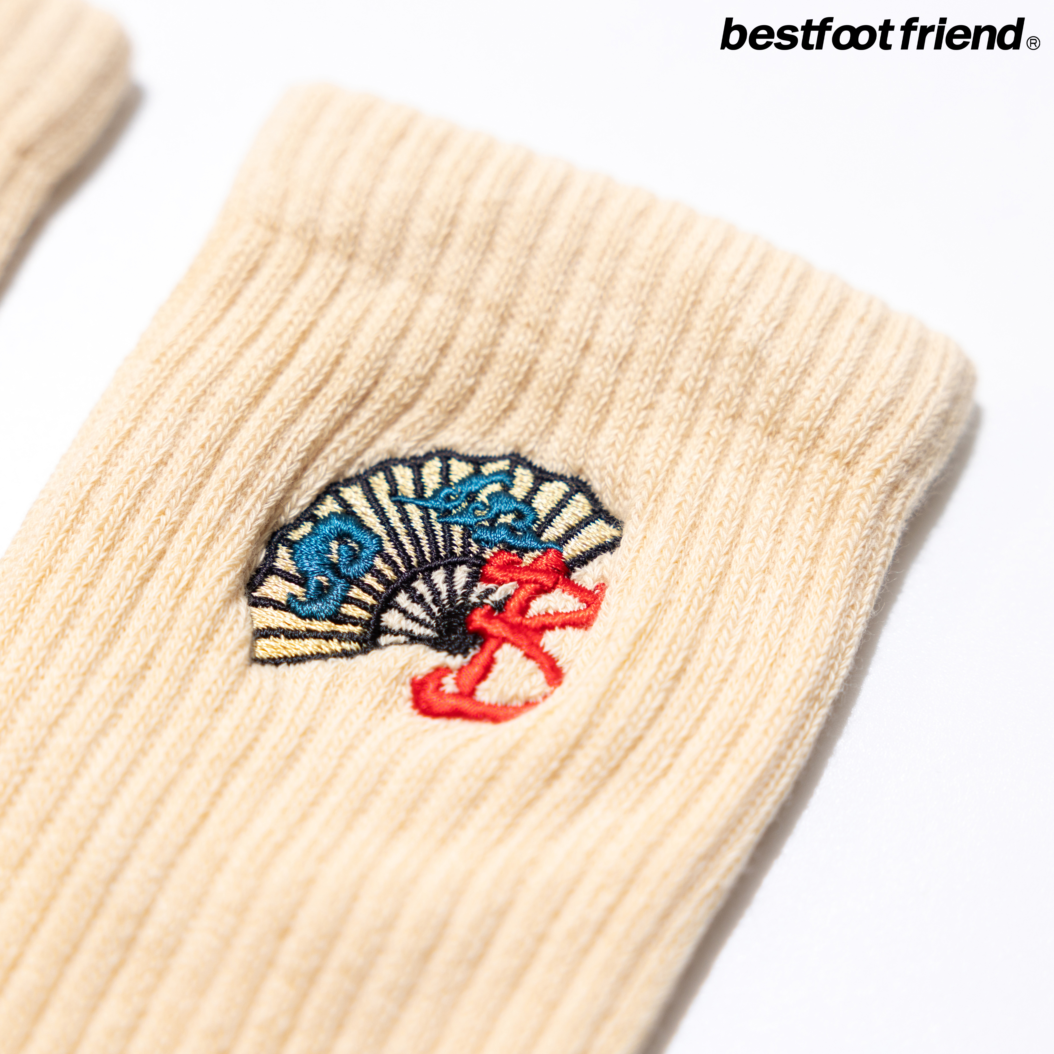 Best Foot Friend Folding Fan Socks