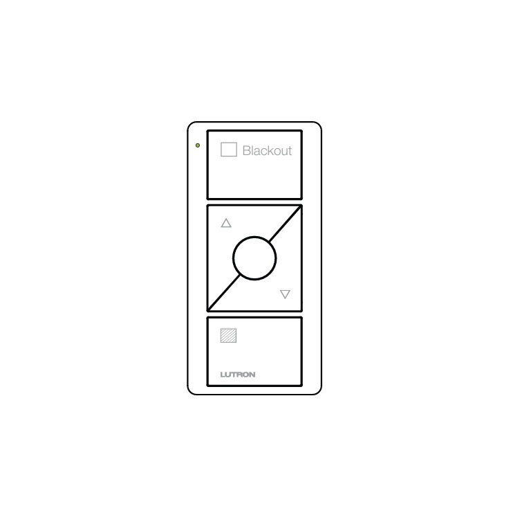 路創 PICO 無線控制 PQ2-3BRL-TAW-S03 PQ2-3BRL-TBL-S03（用於窗簾遮光控制）