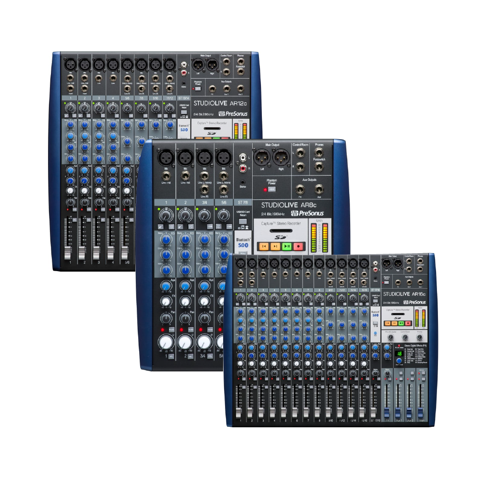 PreSonus PreSonus / StudioLive AR系列 數位混音器 (AR8c/AR12c/AR16c) — 三峽錄音 / 音響｜YA! 玩音樂