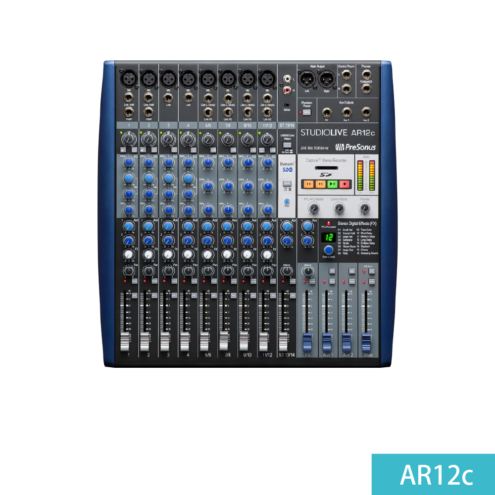 PreSonus PreSonus / StudioLive AR系列 數位混音器 (AR8c/AR12c/AR16c) 第 5 張圖片｜三峽錄音 / 音響