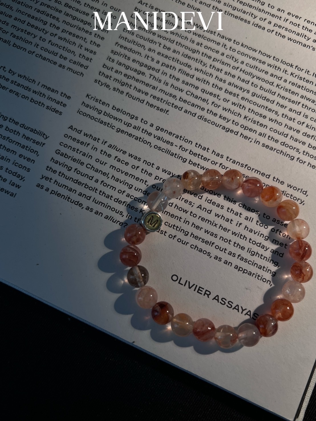 MD吸引美好-紅膠花手鍊