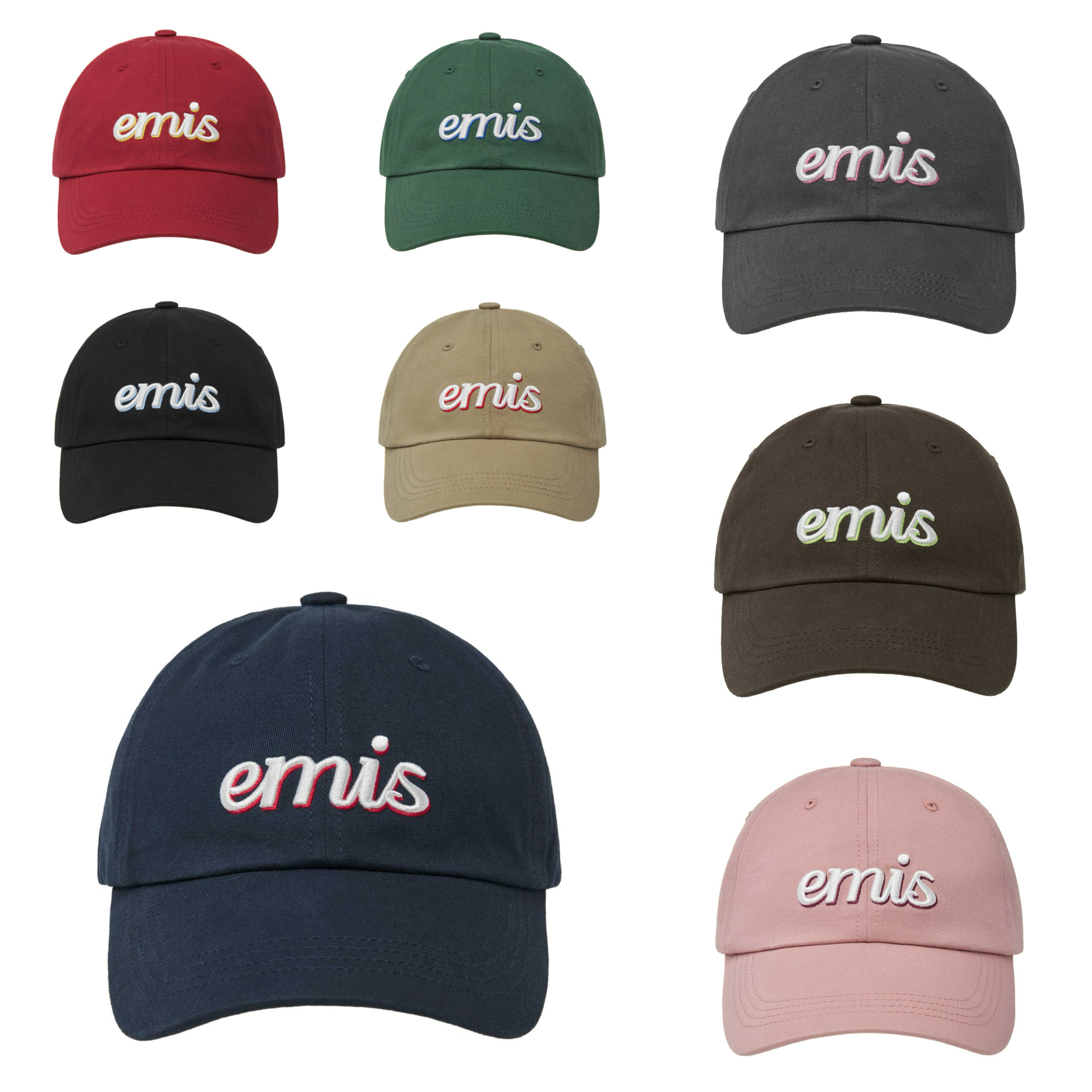 emis Layered Logo Ball Cap（8 colors）