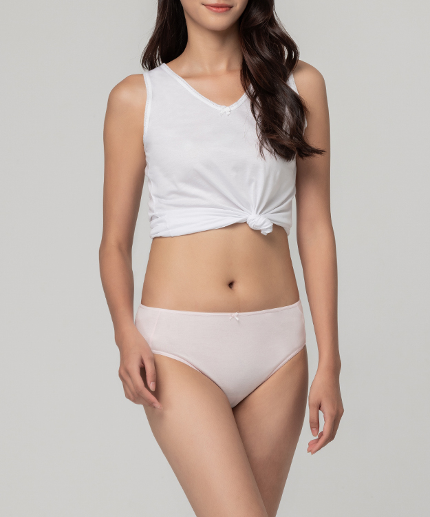 金絲棉系列 女中腰三角褲 HE5433