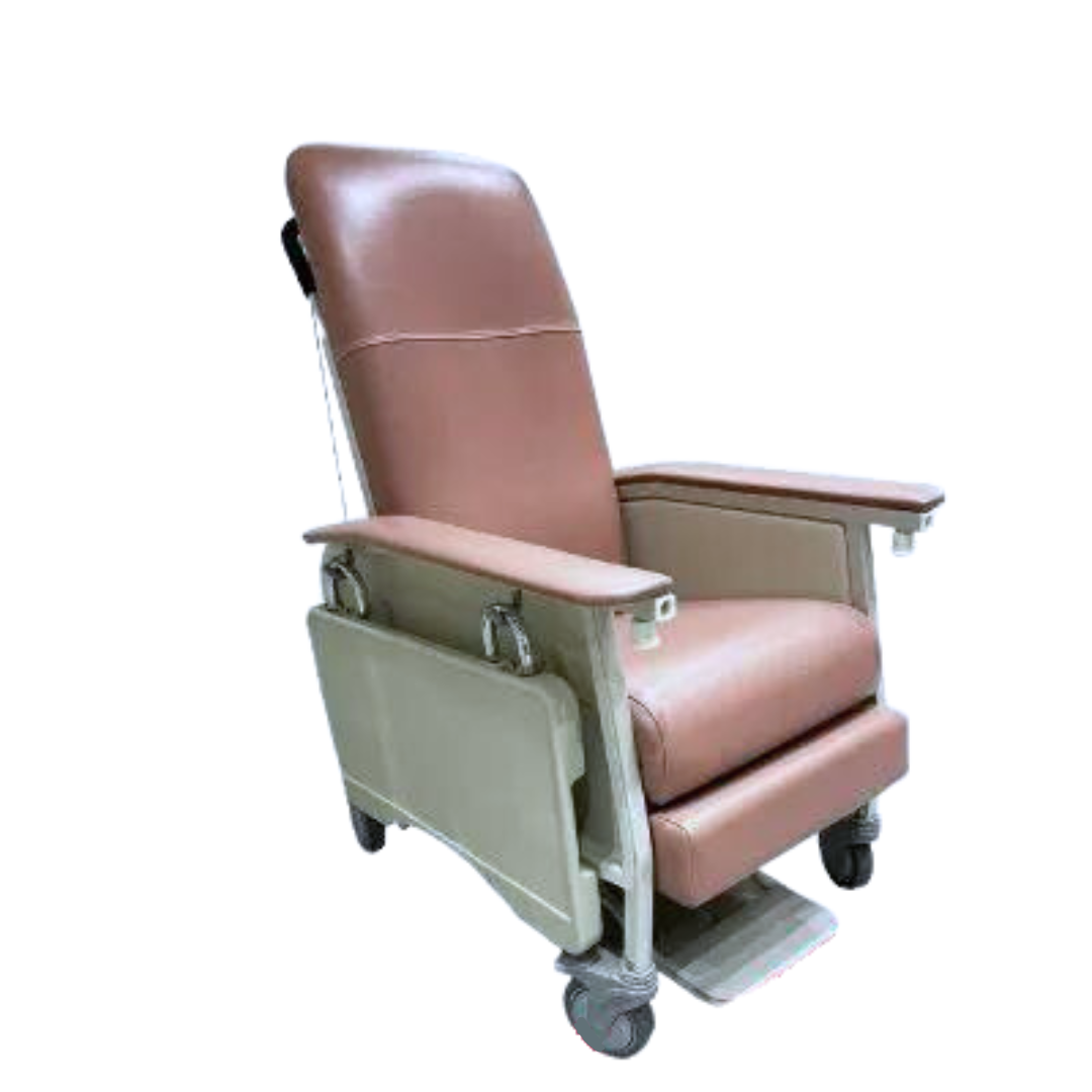 有輪可傾高背椅