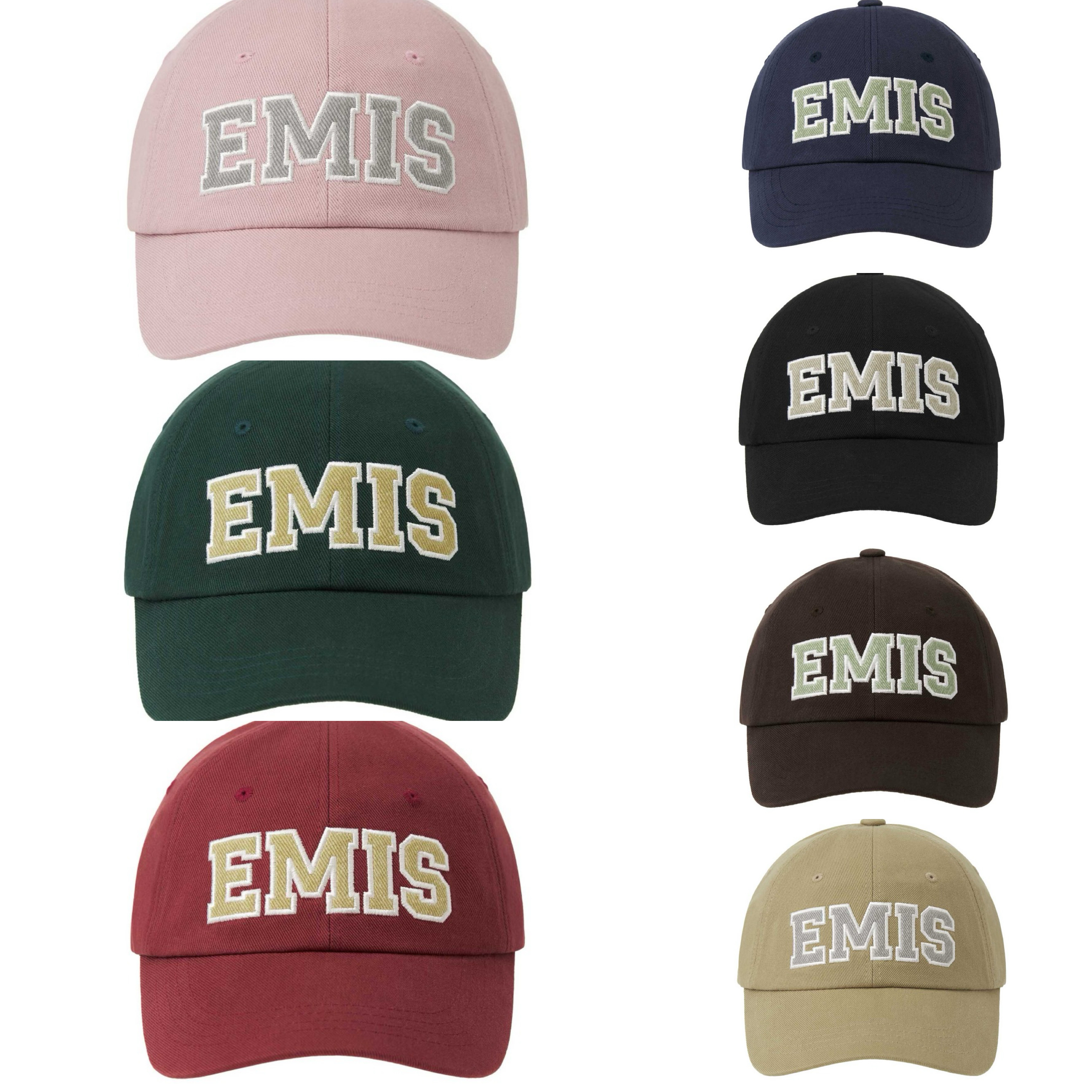 emis Twill Capital Logo Ball Cap（7 colors）