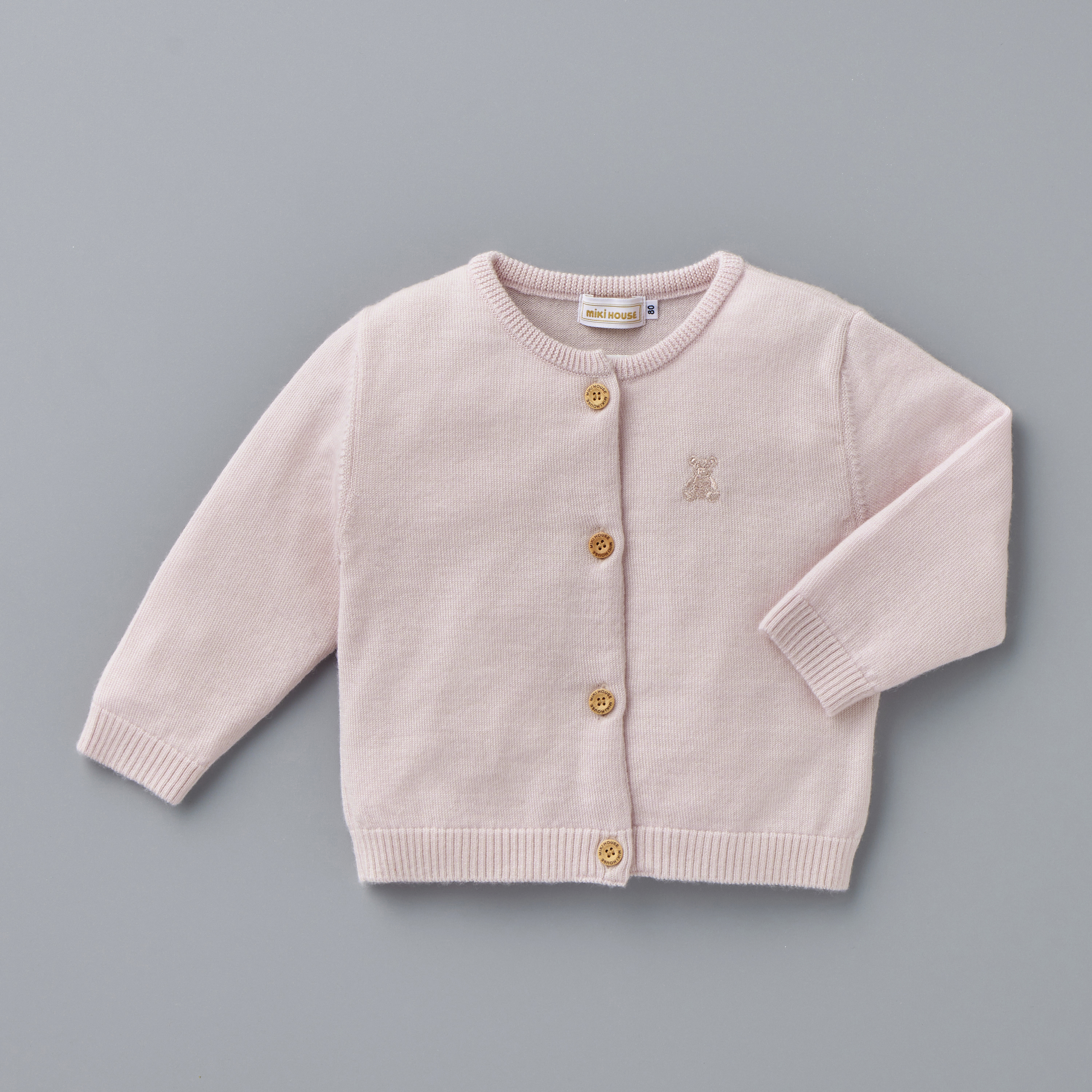 GOLD LABEL 免仔Logo針織外套