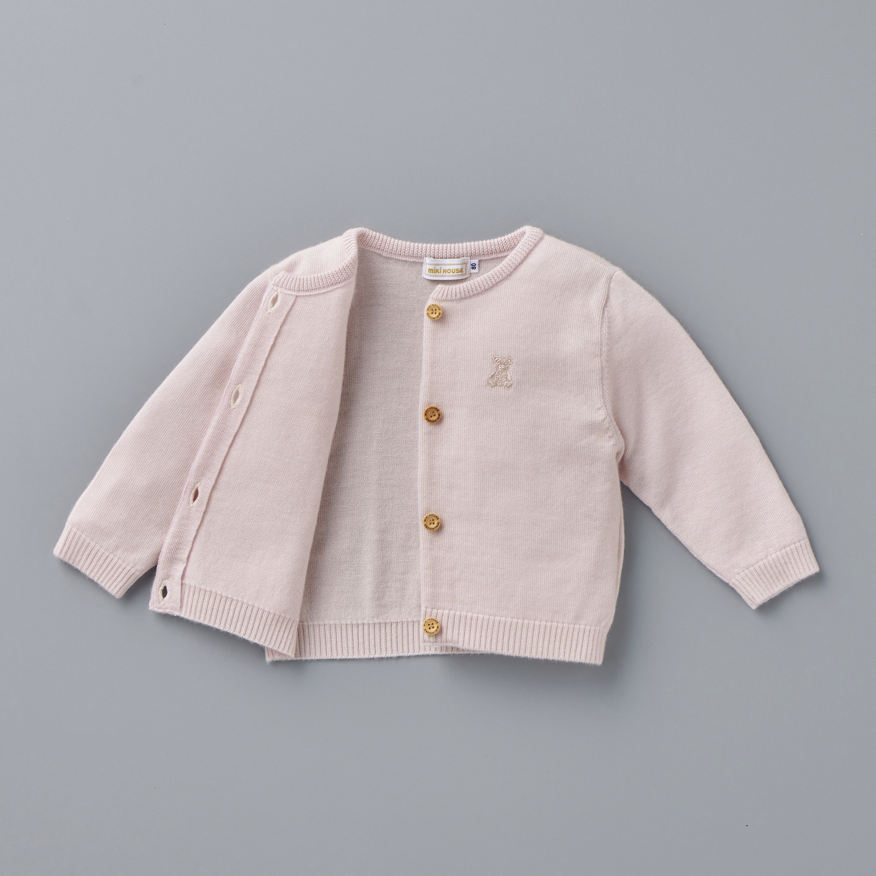 GOLD LABEL 免仔Logo針織外套