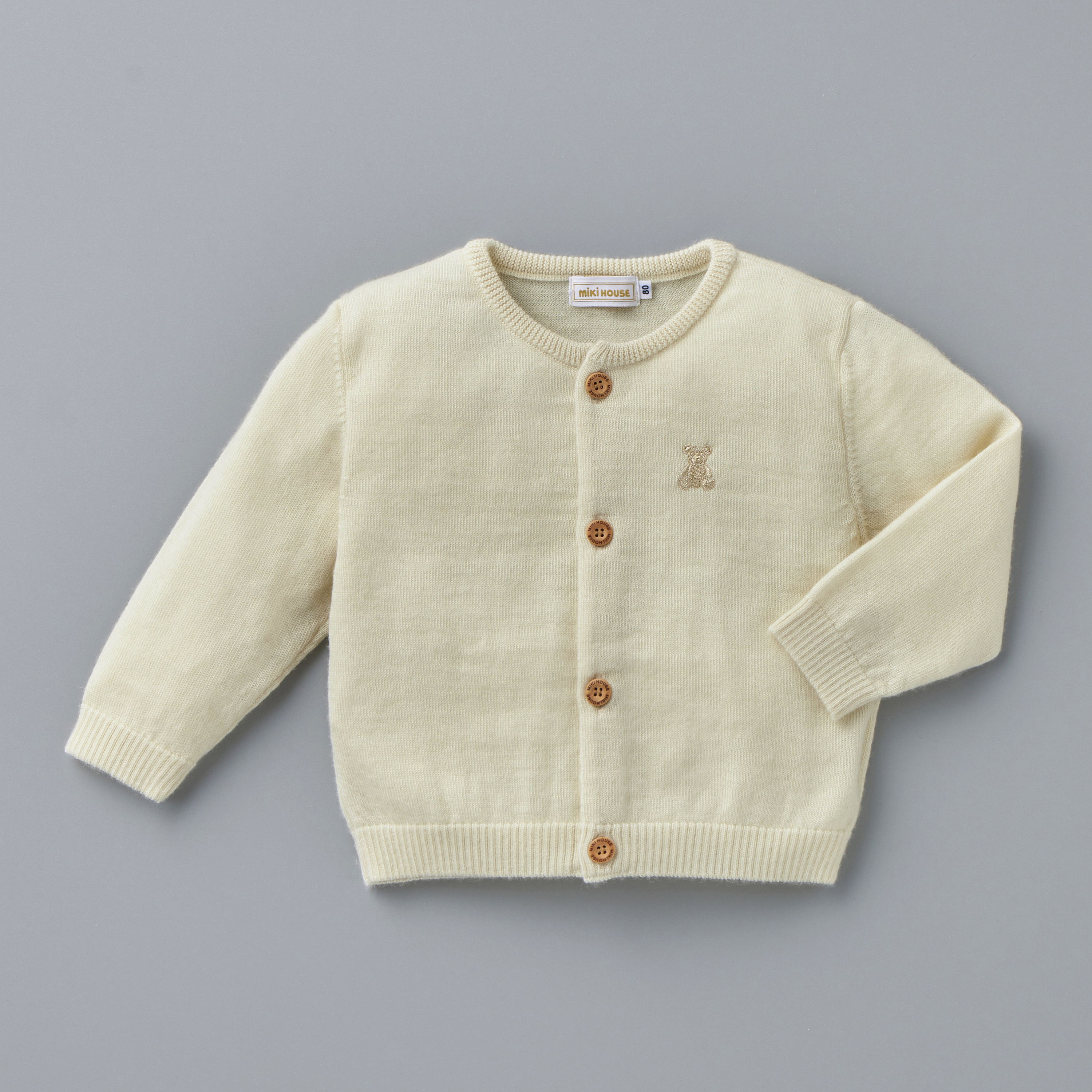 GOLD LABEL 免仔Logo針織外套