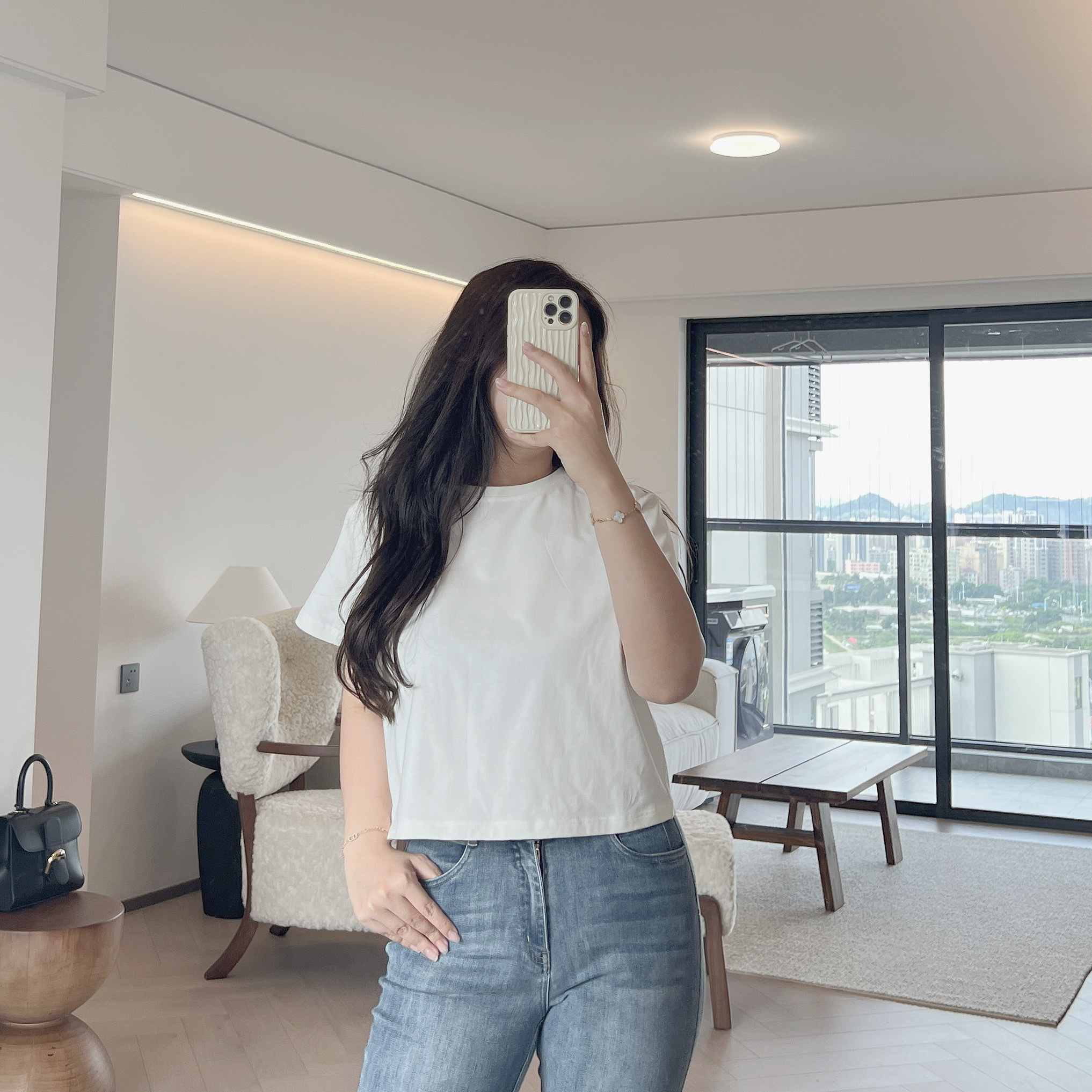 現貨 7084 靚版型 短版Tee