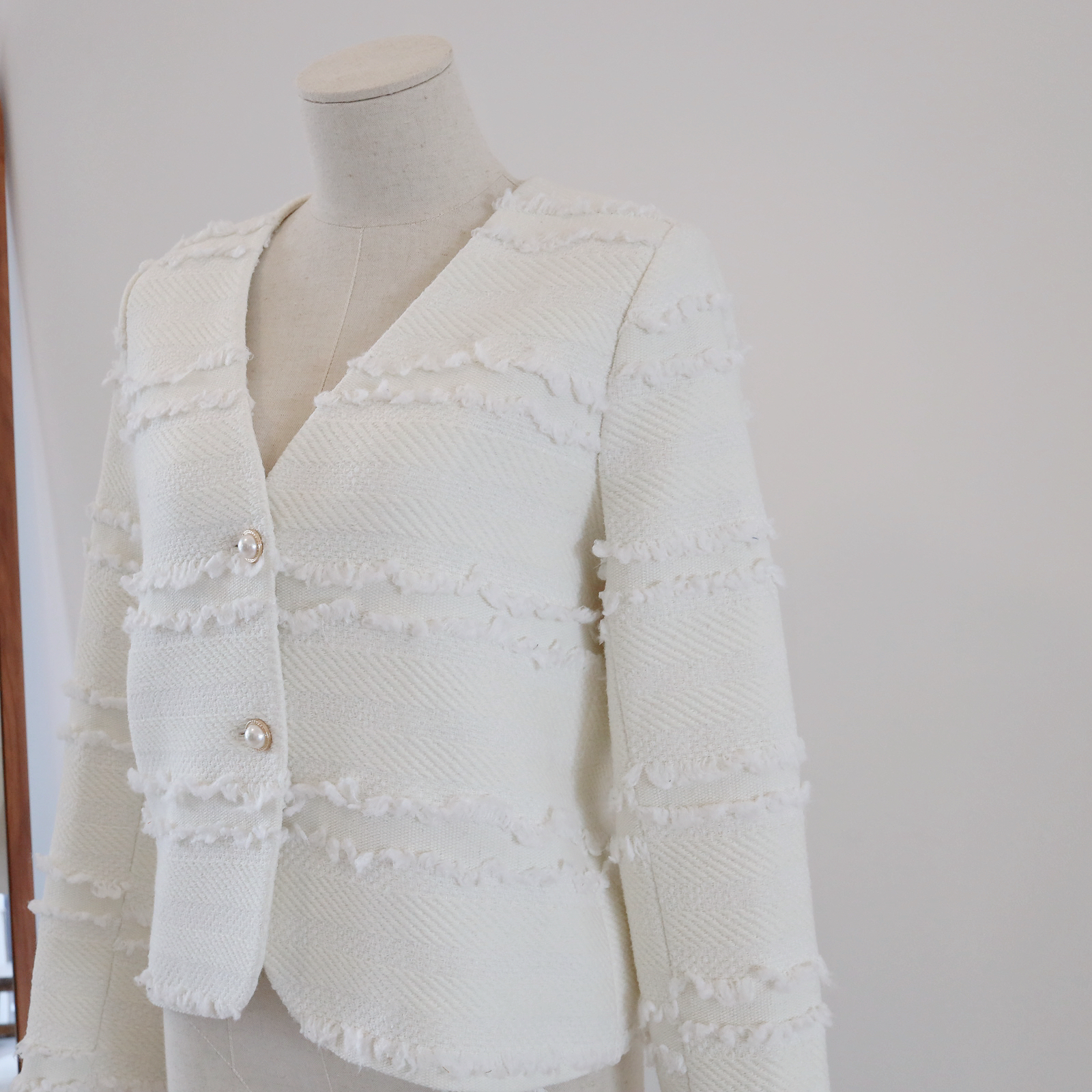 [現貨] [Vol.6] [7090] Snowie Tweed Blazer