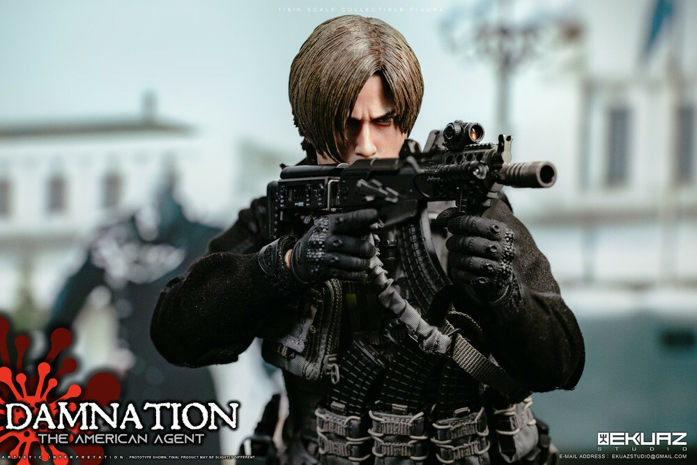 (Pre-Order) EKUAZ STUDIO 1/6 DamnationThe American Agent Action Figure (EKS09)