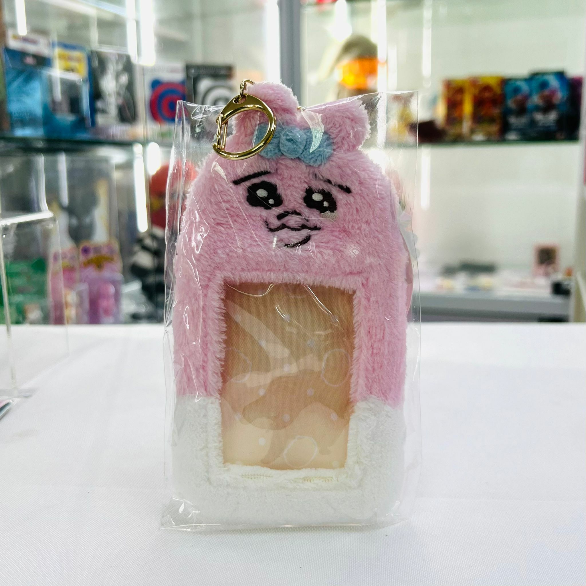 Opanchu Rabbit Trading Card Case BE Oshikatsu Keychain