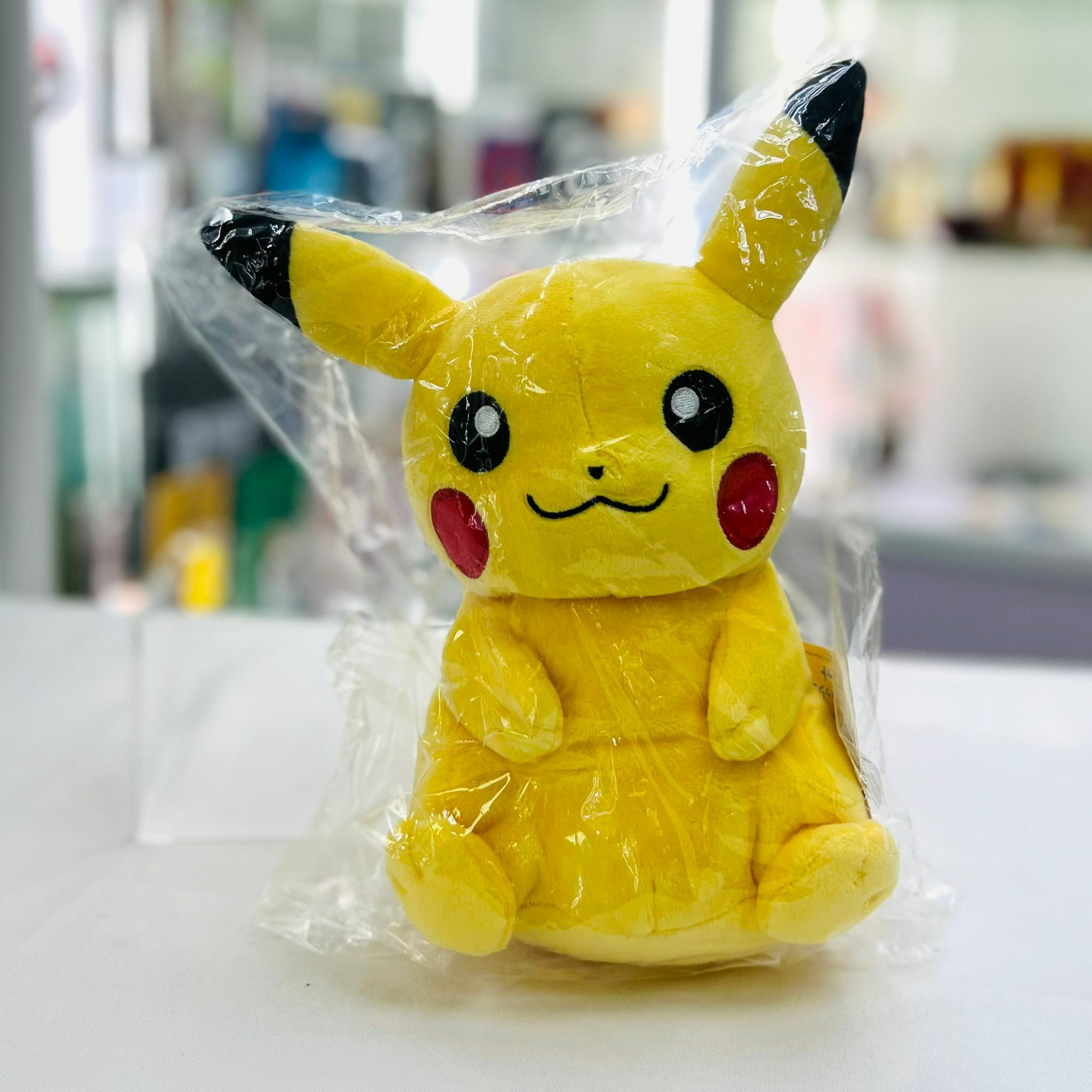 Pokemon Pikachu Tissue Mascot Yellow Plush Toy
