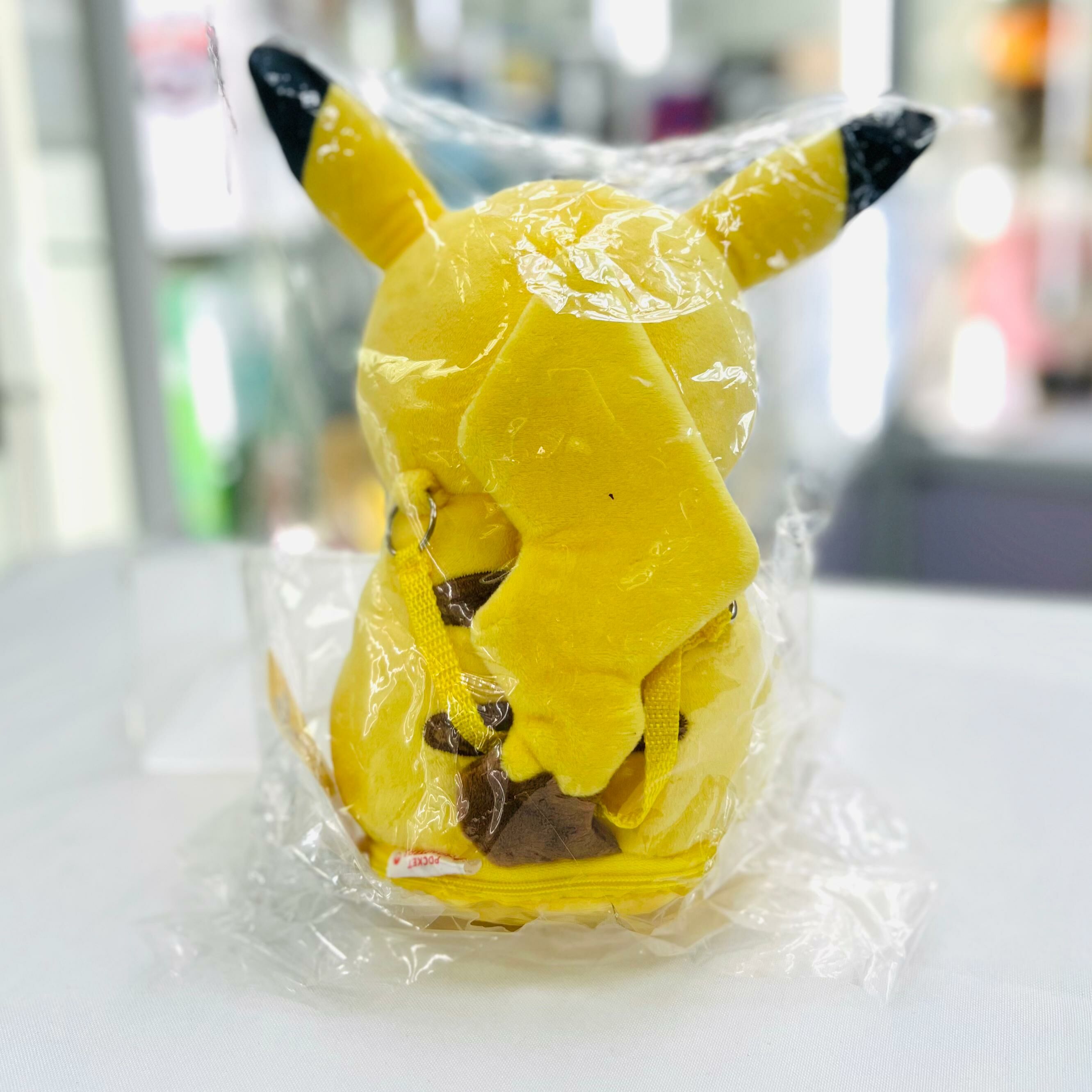 Pokemon Pikachu Tissue Mascot Yellow Plush Toy