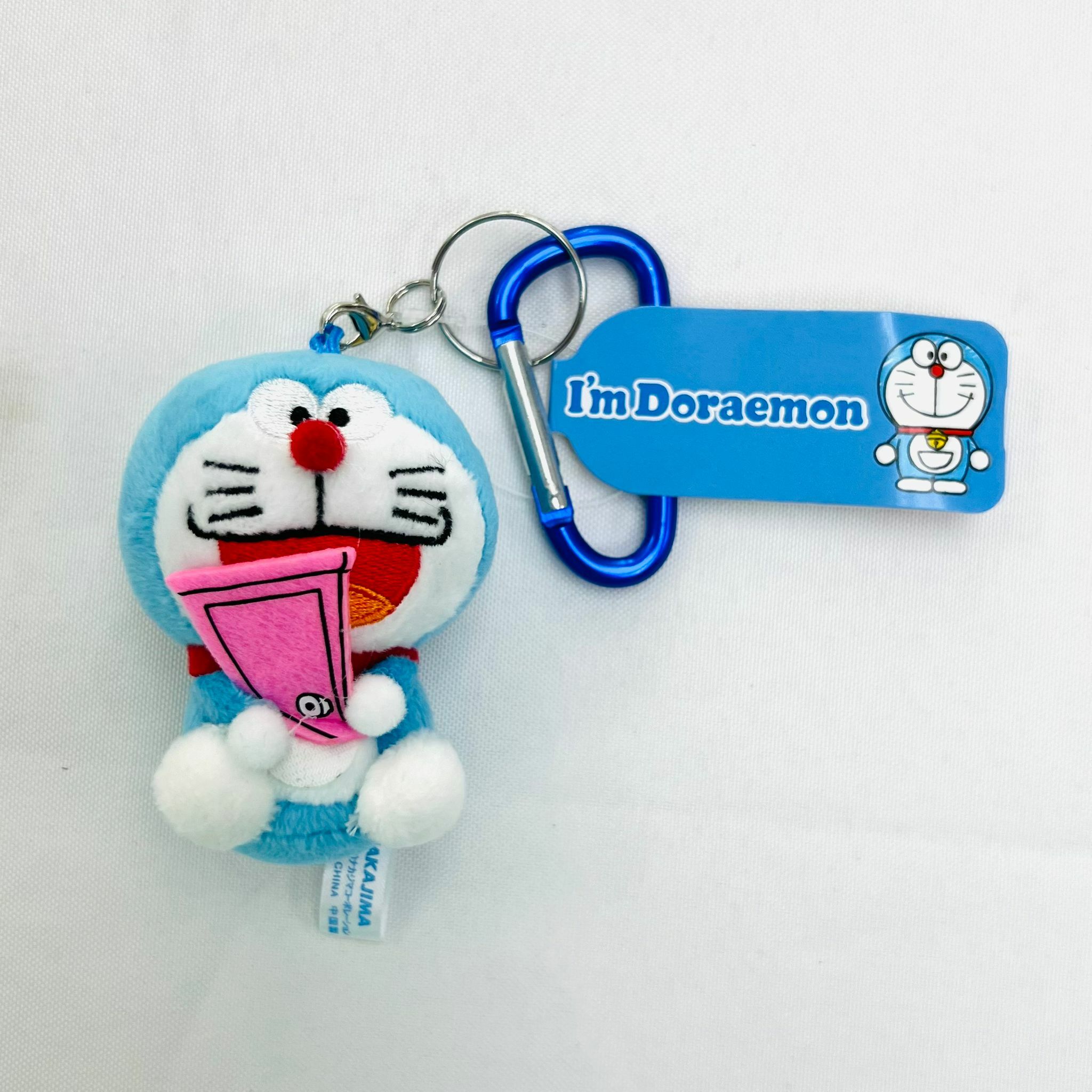 Doraemon Carabiner MC Anywhere Door Mascot Keychain I'm Doraemon