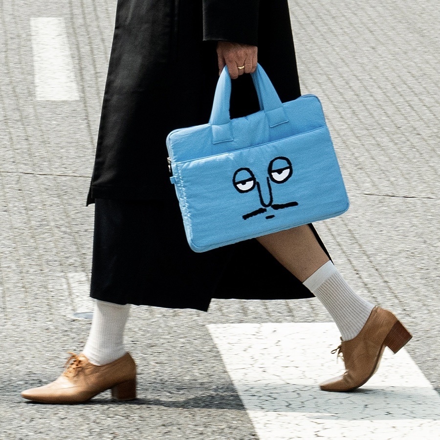 Nounou 藍色 電腦平板保護套