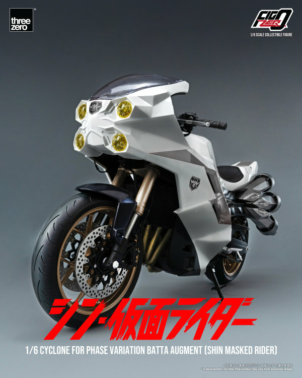 [訂金] Threezero : 新·幪面超人 大量發生型相變異蝗蟲怪人電單車「旋風號」