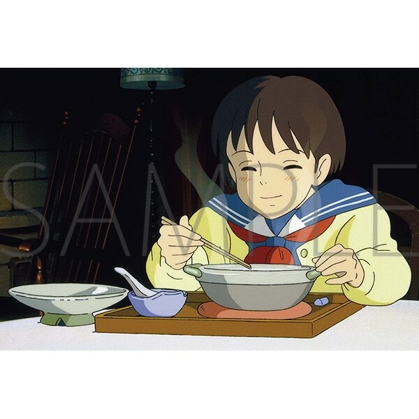 明信片 食物系列 心之谷 老爺爺的鍋燒麵