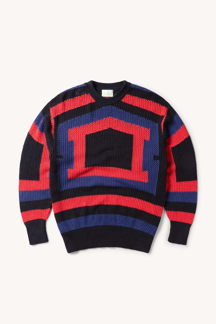 Aries | Crochet Temple Knit "Navy"
