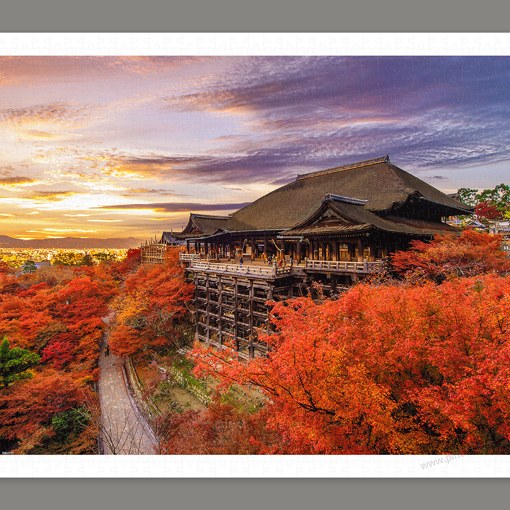 H3767 - 平面1000片- 日本京都- 清水寺