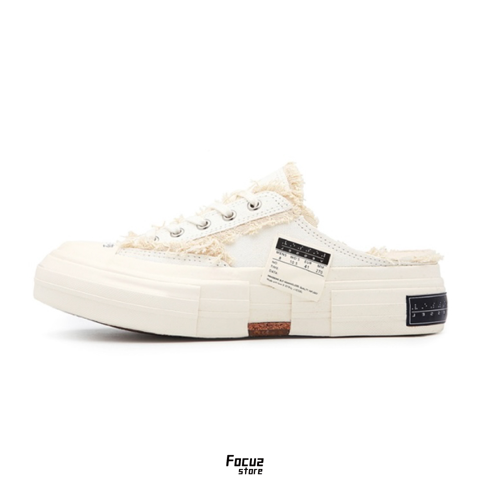 【Focus Store】預購 xVESSEL G.O.P Slip On White 純白 吳建豪 S20X005W