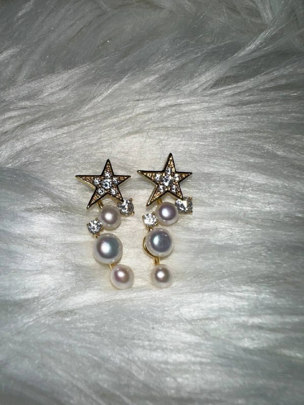 [S] GEMZ & CO JBJC STARRY NIGHT STUD EARRING,GOLD, O17 (O17)